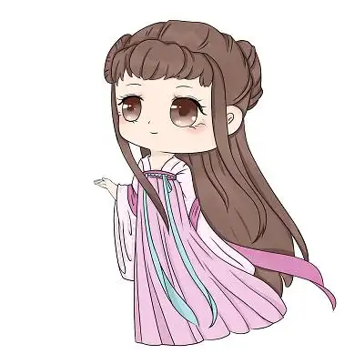 古风q版卡通人物元素古风q版元素