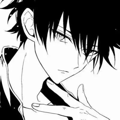 日漫/黑白系列男生头像