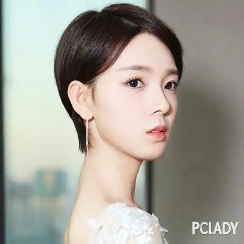 徐璐发型中短发_徐璐短发