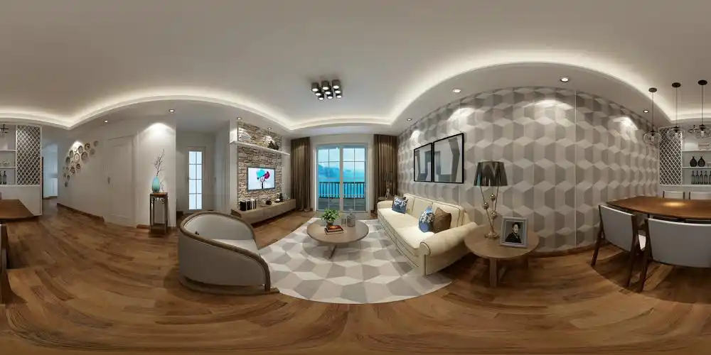 简约设计类型: 普通住宅面积: 90费用: 8装修类型: 家装 360全景图