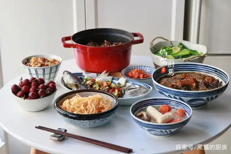 周末的晚餐,5菜1汤的家常菜最对胃口,一家人吃得简单又营养