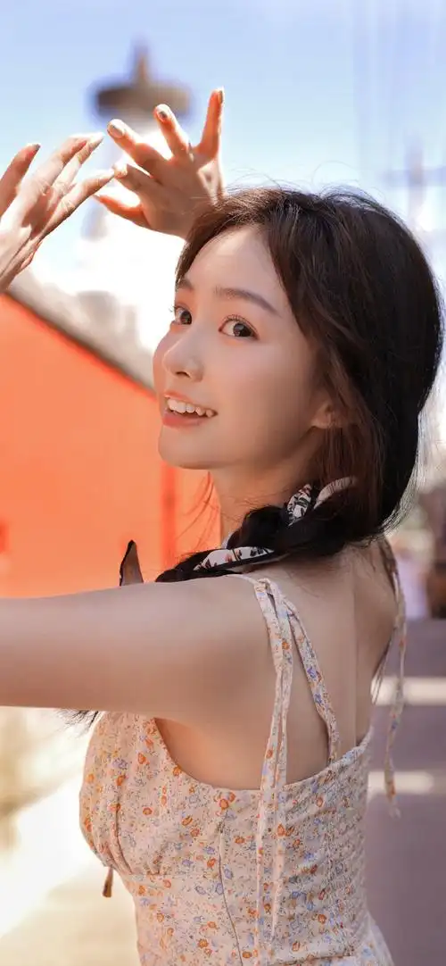 duebass元气美女ins少女心壁纸高清