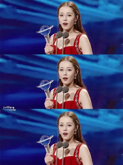 cr:lollipop_dlrb修图站迪丽热巴金鹰节颁奖晚会