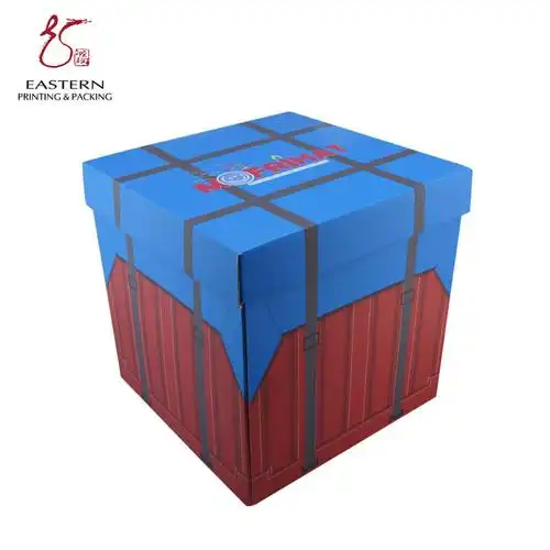 网红刺激战场 绝地求生吃鸡盒子创意惊喜空投零食大礼包礼盒定制