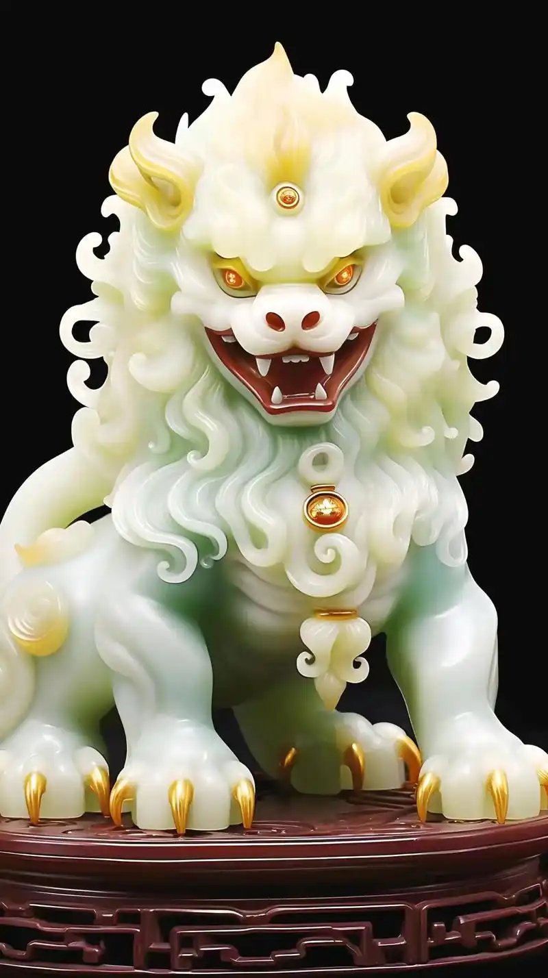 招财貔貅 #见者好运见者发财 #ai绘画 #手机壁纸 - 抖音