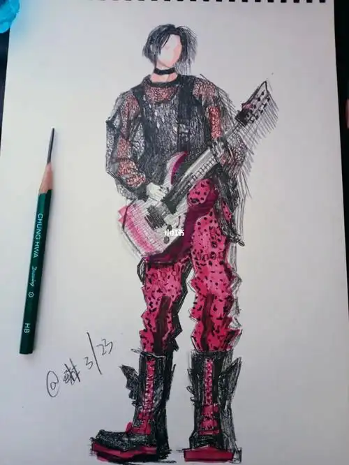 今天画的有点着急,草率了草率临摹来源@麻薯#小鬼王琳凯  #手绘临摹