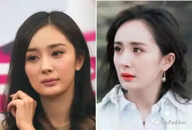 杨幂纤腰细腿巴掌脸怎么就出现肉呼呼的双下巴了呢