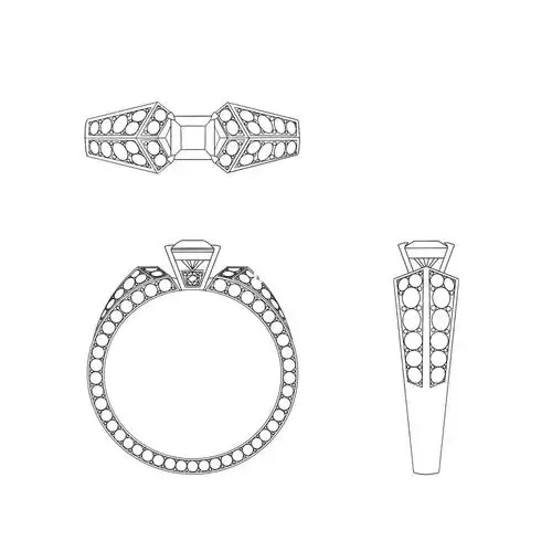 戒指95线稿临摹绘图软件:sketchebook