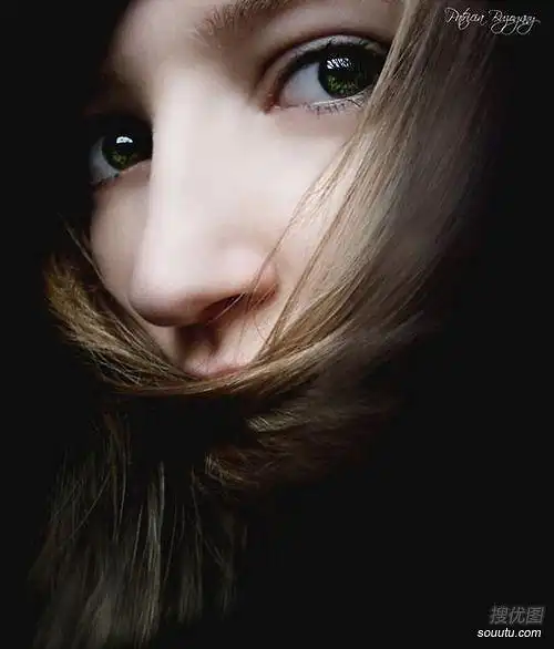 外国女人的眼神意境美图