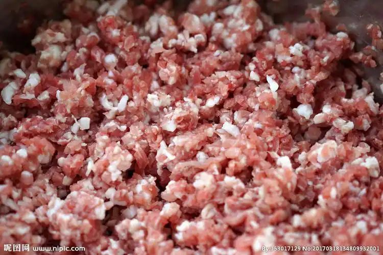 饺子馅 猪肉馅图片