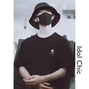 时代少年团马嘉祺同款短袖t恤夏季男女宽松网红情侣装ins潮牌衣服