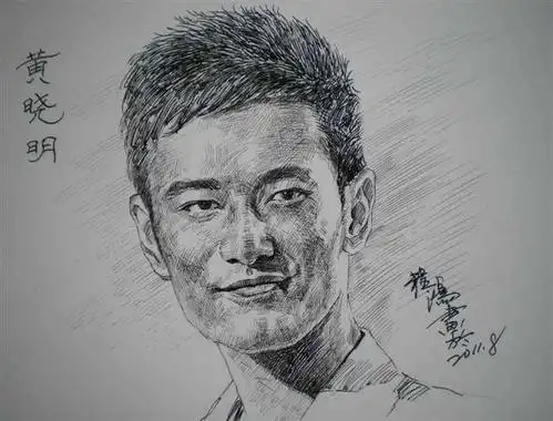 牛b的素描人物肖像画-学画的朋友共勉