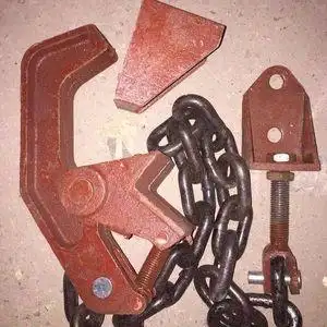 东风大力神天锦豪沃德龙自卸翻斗渣土工程车后门链条自动尾保险钩