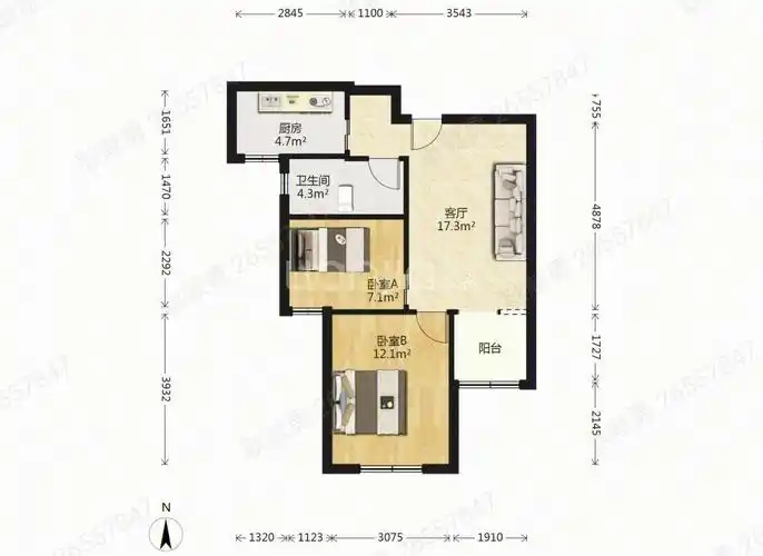 急松江泗泾新凯城香樟苑68平277万