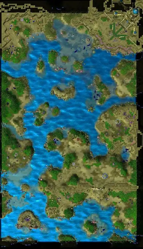 那些重铸的魔兽争霸3战役关卡_地图