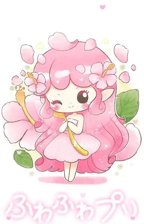 卡通q版简笔画,花朵小公主紫罗兰动漫简笔画,超可爱儿童简笔画