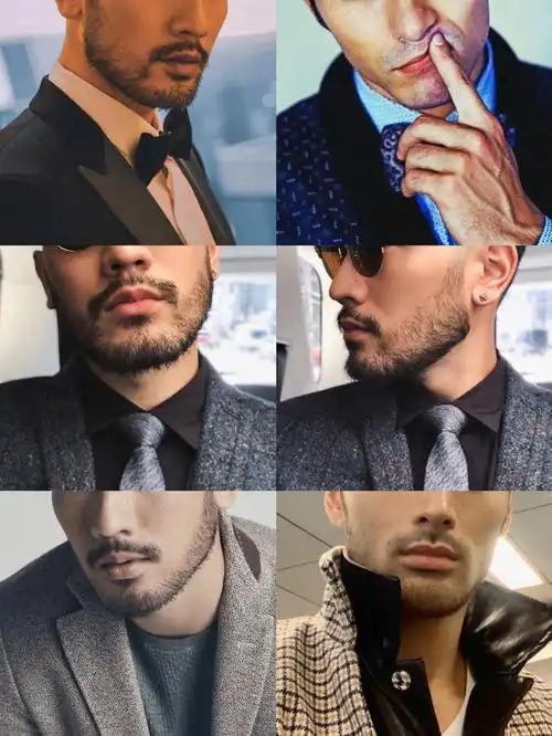 o型胡须——络腮胡时尚指数:9999999999适用脸型:u型脸