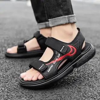 onege男士凉鞋沙滩鞋男款防滑夏季新款男鞋开车司机外穿运动休闲透气