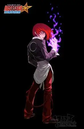 之一八神庵,那一头犹如鲜血般的红发和那嚣张的笑声都是其显著特征,现