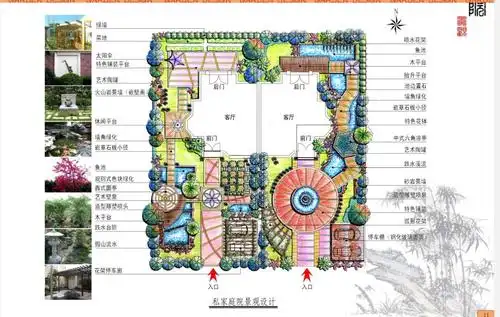 40套别墅手绘筑景景观园林高清图—别墅篇-景观快题设计-筑龙园林景观