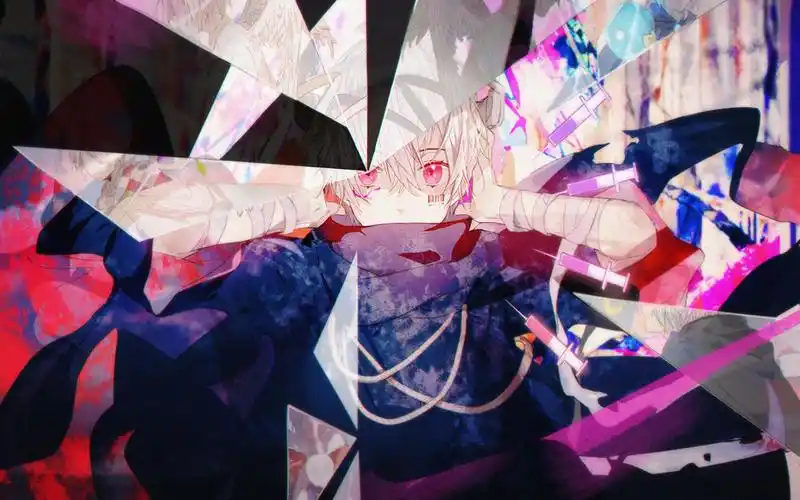 动漫卡通人物浪漫桌面壁纸图片