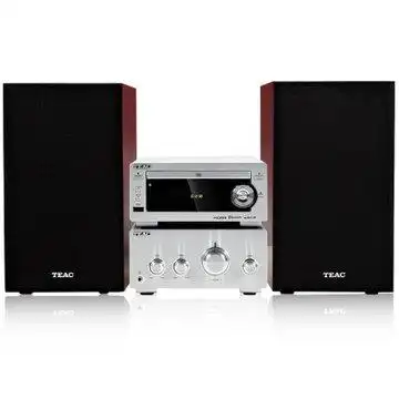 日本第一音响teactc584d蓝牙微型音响组合主机银色