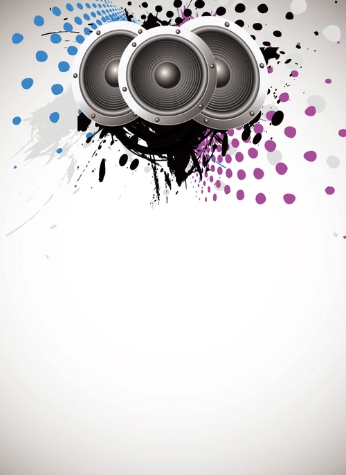 音乐海报背景素材