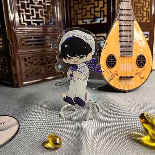 妙普乐周深q版立牌钥匙扣原创卡通立绘可爱应援人物周边 立牌8cm