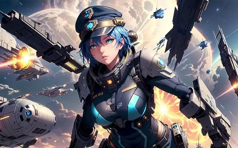 战舰之心·4k壁纸【ai绘画】幻想美女系列—圣光⑨课