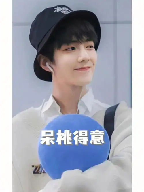 呆桃时期的肖战