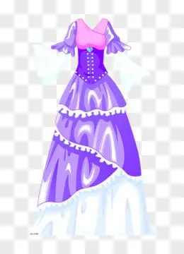 卡通公主裙