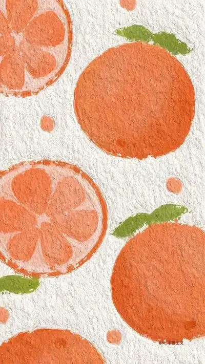 水果油画壁纸 cr.m_半糖主义