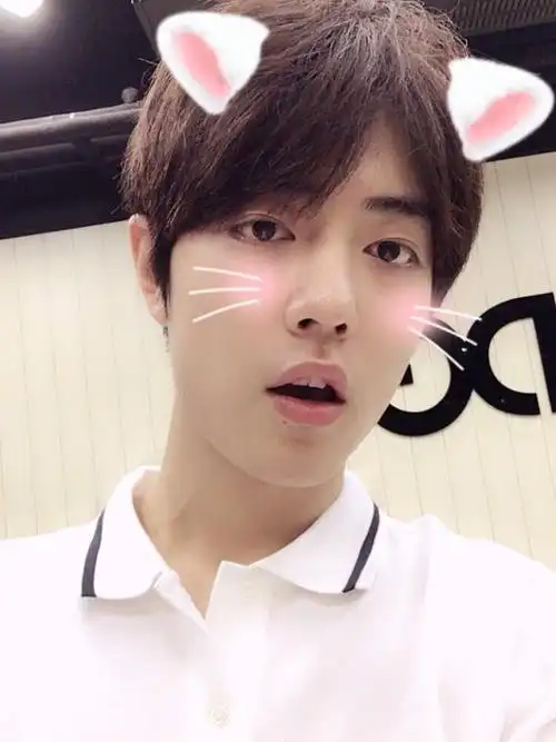 一组肖战早期自拍照合集