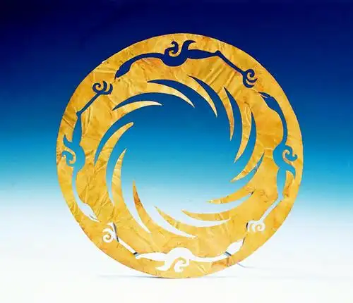 太阳神鸟古蜀国图腾