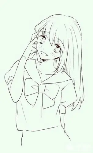 女生漫画人物图片大全大图猫咪画画图片简单画法