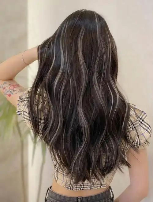 ins风挑染最适合亚洲肤色的染发