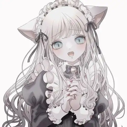 猫耳少女动漫头像