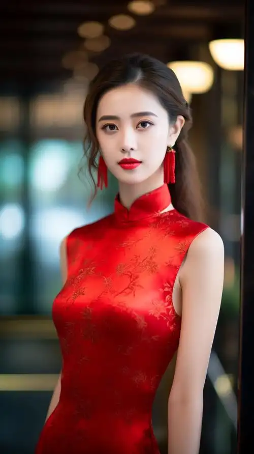 星光熠熠绝美旗袍明星气质写真演绎东方韵律