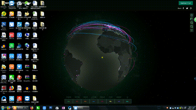 怎么设置电脑动态壁纸电脑动态交互式壁纸让你的电脑分分钟提高逼格