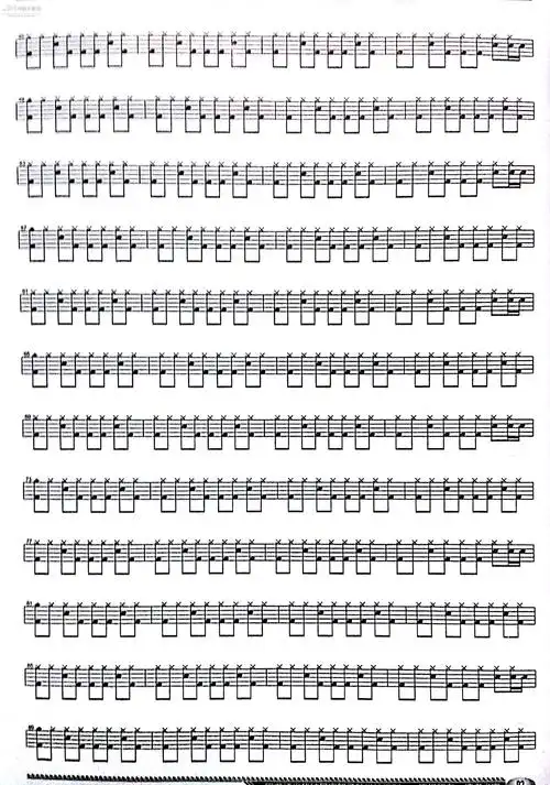 爱之初体验张震岳原版架子鼓谱吉他谱