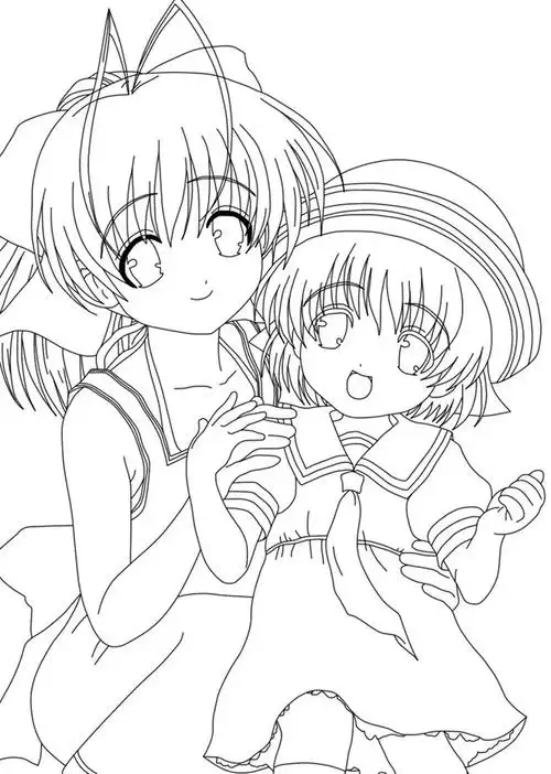 学习动漫头像绘画教程!