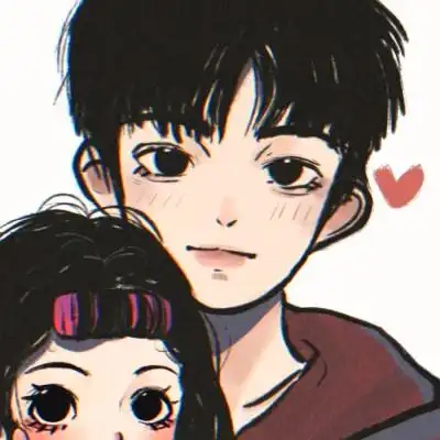 情侣头像一左一右配对分开动漫 磕到真cp_情侣动漫头像_头像屋