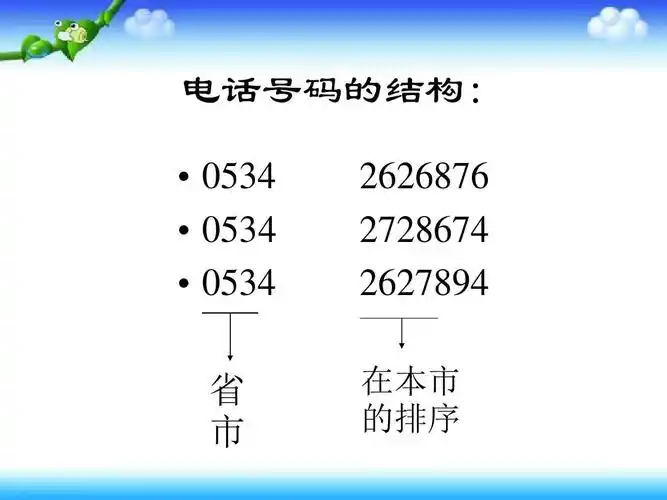 人教版小学三年级数学上册三年级数学上册课件_数字编码精品课件ppt