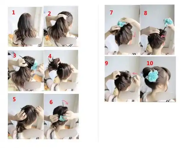 怎么用簪子盘发