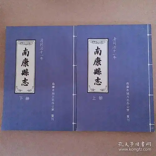 南康县志(上下两册)(清同治十一年)