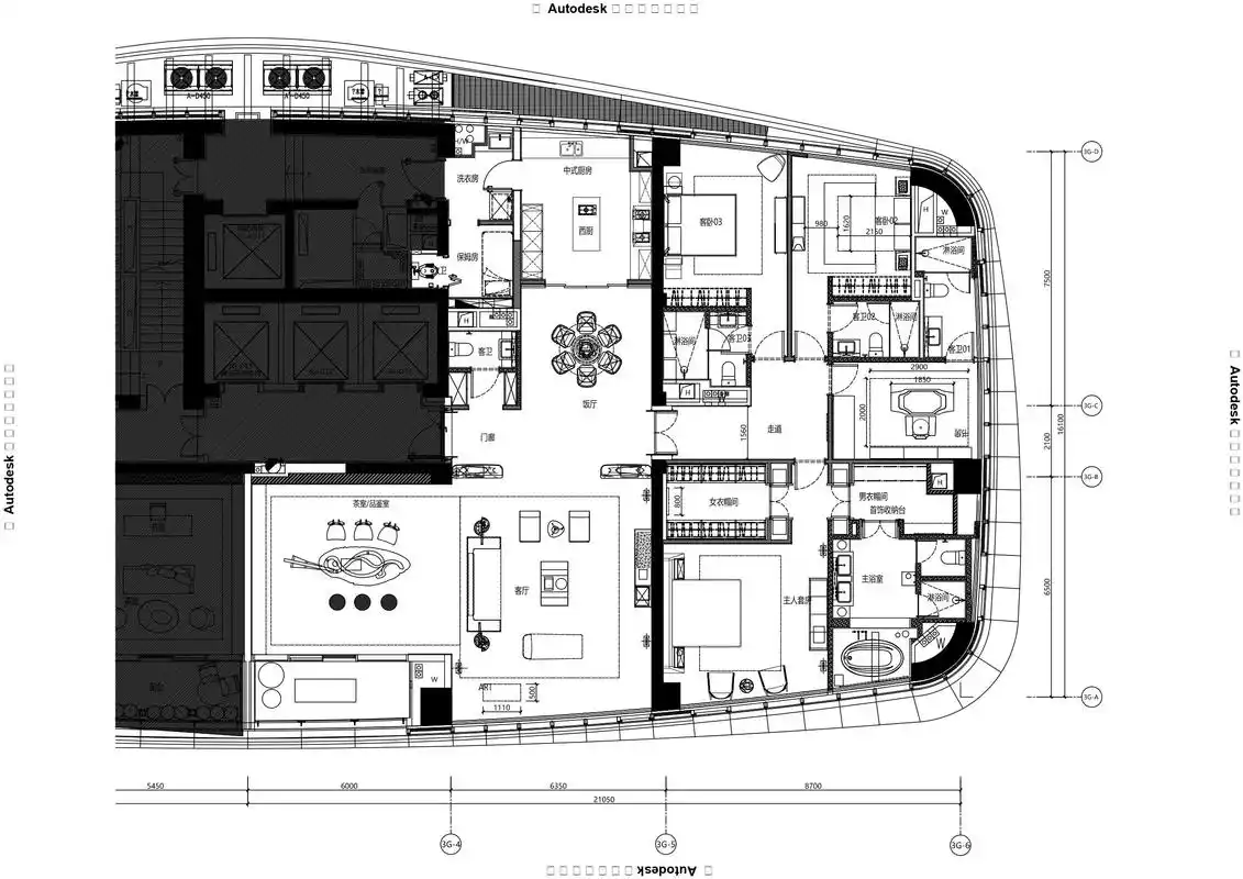 210㎡以上大平层户型设计,布局 趋势解读
