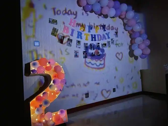 diy生日布置自己在家给宝宝过生日