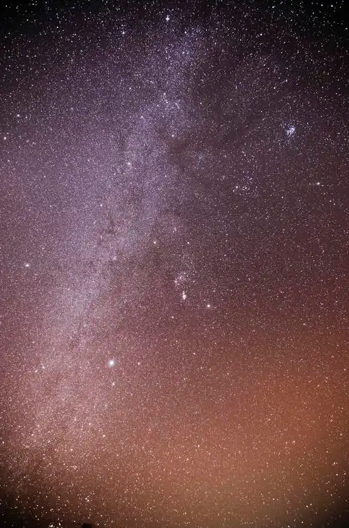 几张冬季银河,张张有爱喜哦