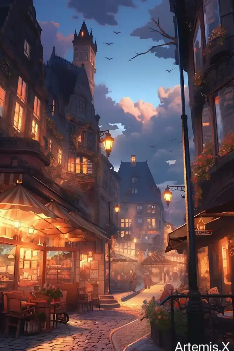 傍晚小镇,街道灯火,酒馆笑语,生活温柔醉人.不要急,慢慢来, - 抖音