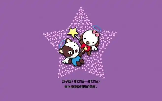 酷狗家族12星座可爱壁纸